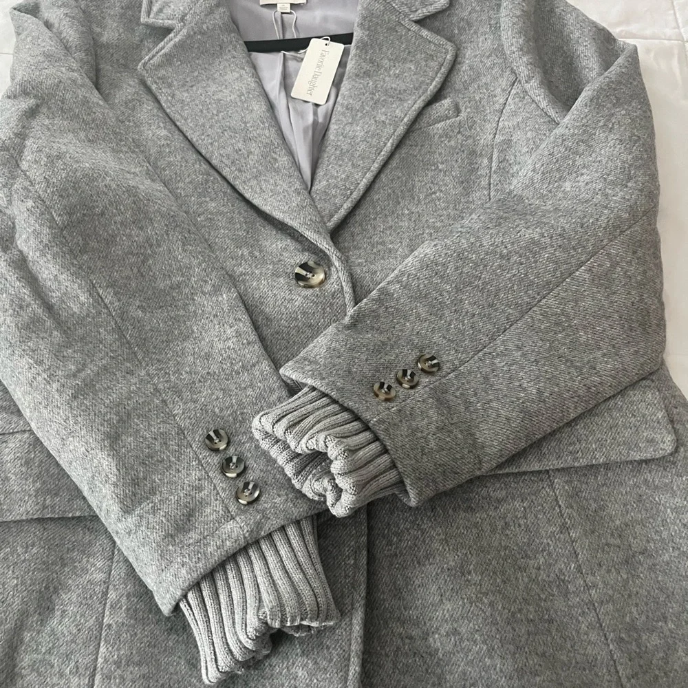 Favorite Daughter Gray Wool Blazer - Picture 3 of 7